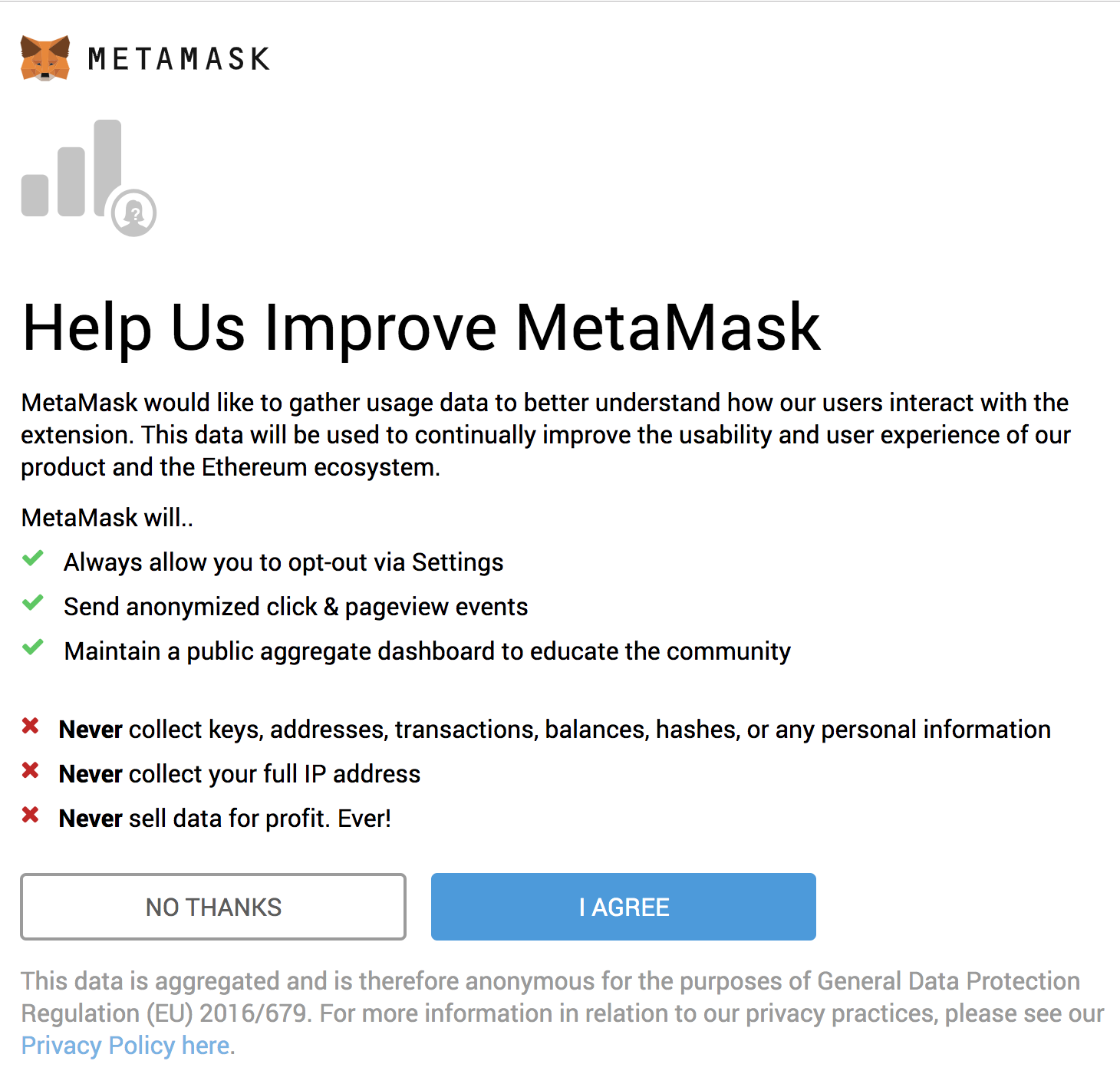 Improve MetaMask