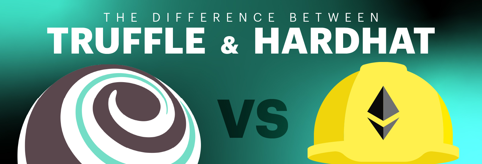 Blog header - truffle vs hardhat