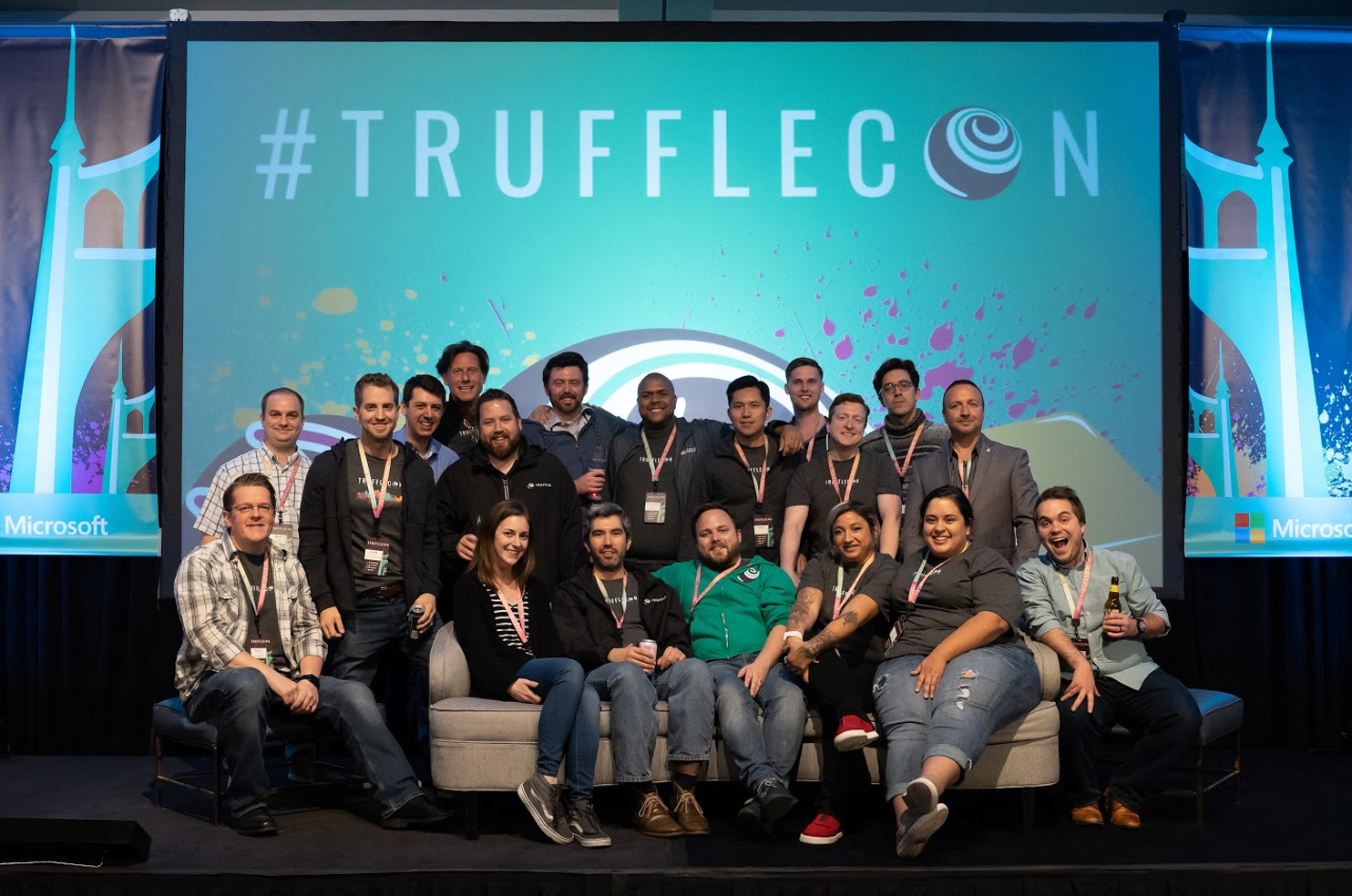 Truffle team at TruffleCon 2018