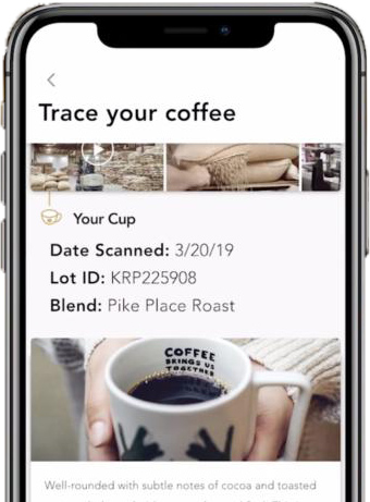 The Starbucks coffee tracking system
